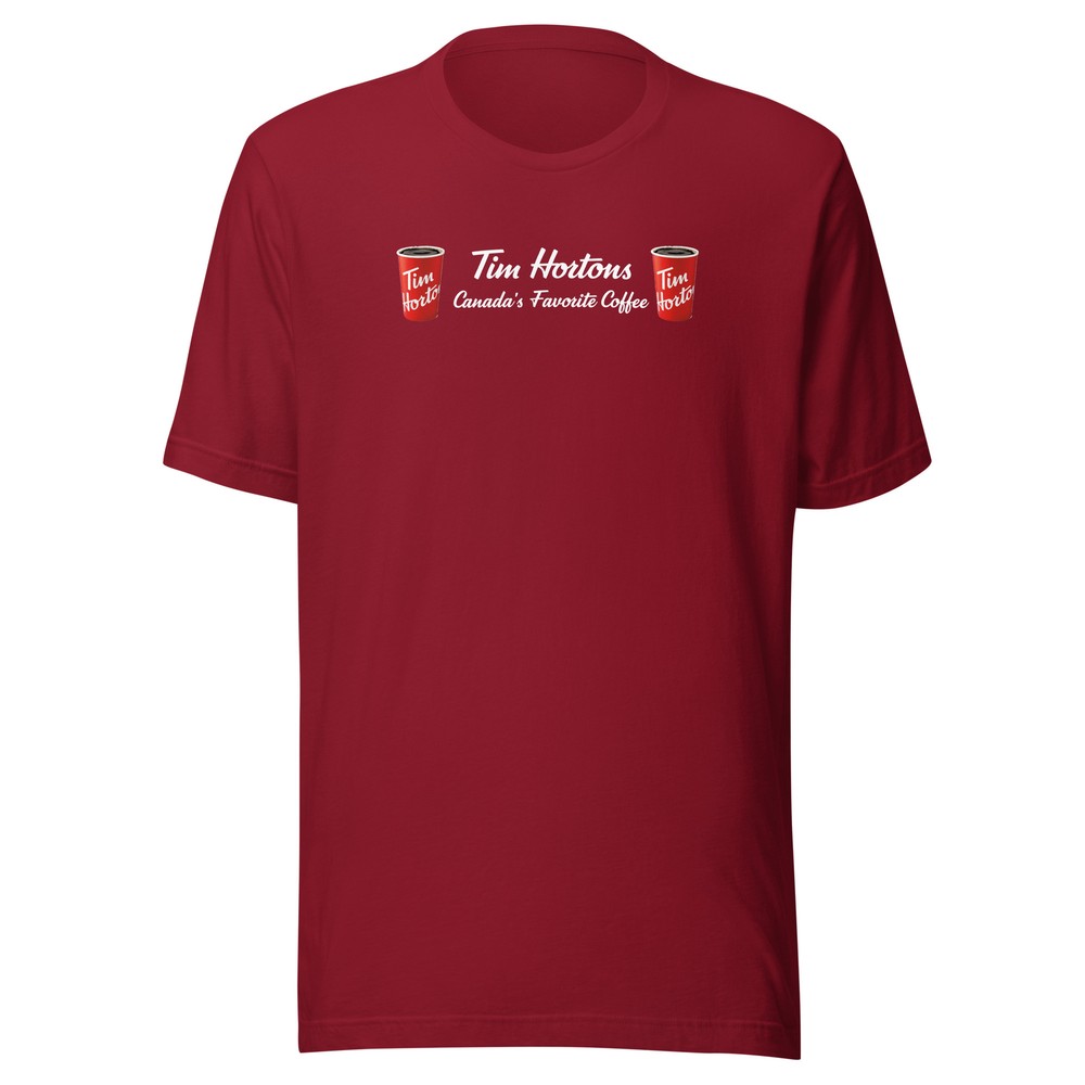 Tim Hortons Always Fresh Unisex Bella + Canvas T-Shirt