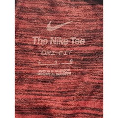 Nike Alabama Crimson Tide Bama Dri-FIT Heathered Red Performance T-Shirt Mens L