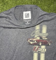GM Camaro Z28 Officially Licensed Grey Shirt Size M