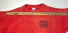 VTG Awful Arthur’s Oyster Bar 100% Cotton T-Shirt Sz Large Kill Devil Hills NC
