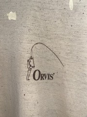 Vintage 70s 80s Coming Attractions Orvis Fly Fishing Promo Fits Mens Large Rare
