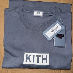 Kith Loyalty Box Logo Elevation Tee Made to Order Size Large NWT and Pin