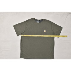 Carhartt Force Relaxed Fit Pocket Tee Shirt Men’s 2XL Heather Green Short Sleeve