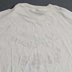 Vtg Stained 1987 3xSun Large White California Raisins “Dancing Aerobics” T-Shirt