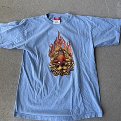Vintage 90s JNCO Crown Dice 8-Ball Graphic T-Shirt Sz L