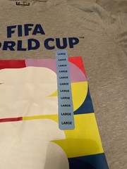FIFA World Cup LG T-Shirt Licensed + FREE McDonald’s FIFA Meal Gimenez Cup