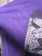 Sadfamx Jujutsu Kaisen Satoru Gojo Anime Short Sleeve T Shirt Purple Men’s XXL