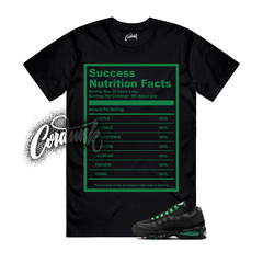 Air Max 95 Green Shock Big Bubble Black OG T Shirt Match Match SUCC