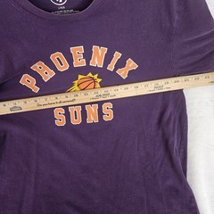 47 Shirt Large Phoenix Suns Purple T-Shirt Pre-owned Some Faded Areas In Photos