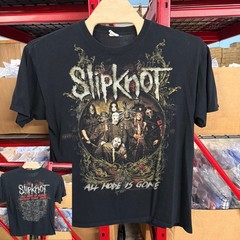 Slipknot Shirt Mens XL Black All Hope Is Gone Tour 2009 Band Graphic Tee Music