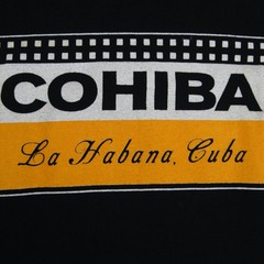 Cohiba Cigars T Shirt 2XL Havana Cuba Tobacco Smoke J&J Cabo Cigar VTG Y2K Tee