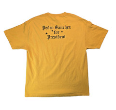 Mighty Fine Vintage 2005 Y2K Napoleon Dynamite Pedro Yellow T Shirt Mens Size XL