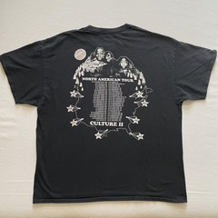 Migos Shirt Mens XL Black 2018 Culture II Tour North American Concert Rap Tee