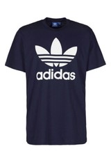 Adidas Men’s T-Shirt Trefoil Logo Design Classic Graphic Short Sleeve Shirt