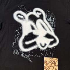 Domrebel Shirt Men Medium Graffiti Sketch Street Graphic Fire Work Party Core Go