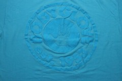 Body Glove Vintage 80s Single Stitch Cropped T-Shirt Men’s XL Blue Beach Surfer