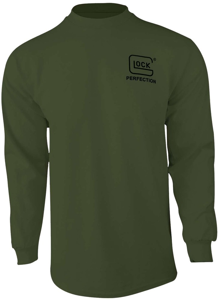 Glock- Born in Austria Green Long-Sleeve Shirt