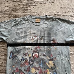 Vintage 2004 The Mountain Butterfly Tee Tie Dye Womens XXL Nature Leather Tag US