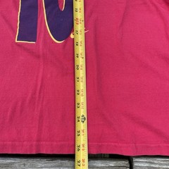 VTG Nike Spike Lee Jordan YO Shirt Size L (41-43) Made In USA Single Stitch Red