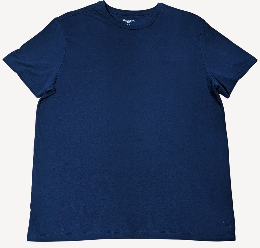 Goodfellow & Co Navy Blue Crew Neck Short Sleeve Every Wear T-Shirt L