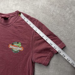 Comfort Colors T-Shirt Mens S Red Irish Shenanigans Pub Ocean City Graphic Tee