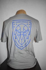 Under Armour Men’s Freedom Eagle T-Shirt Steel Heather/Team Royal Large 1382993