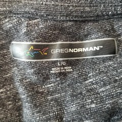 Greg Norman shirt men’s large black Heather short sleeve cotton