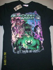 DC Comics Blackest Night Green Lantern T-Shirt