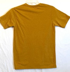 Genuine “Bull” Durham North Carolina Souvenir Heather Gold T-Shirt Men’s Small