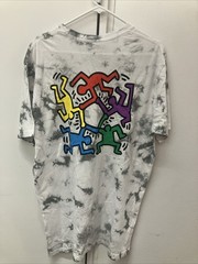 New With Tags Keith Haring Shirt Men’s L T Shirt Tie Dye Art Tee Mad Engine XXL