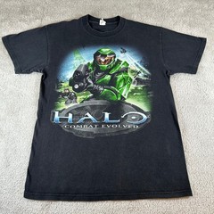 Vintage Halo Combat Evolved Master Chief T-Shirt Men’s M Xbox Video Game Bungie