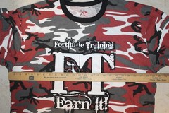 NEW Rothco Camouflage Hunting Military Camo T-Shirt Fortitude Training Men 2XL