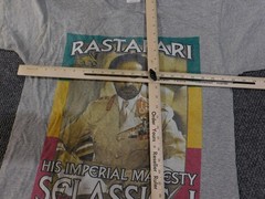 Vintage Rastafari Selassie I Shirt Mens XL Gray His Imperial Majesty Reggae 2003