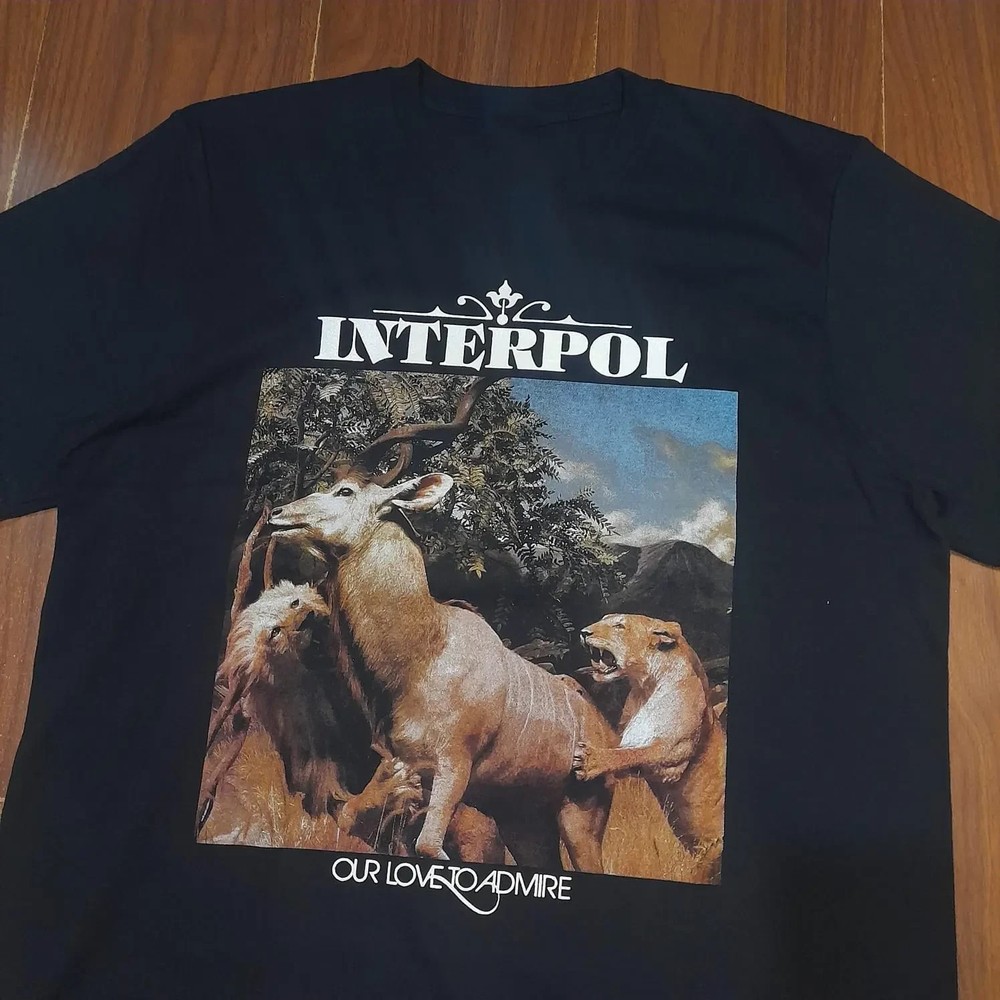 Interpol Our Love To Admire Band Tour Gift For Fan S to 5XL T-shirt NA1062