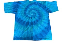 Vintage 2004 Liquid Blue The Beatles Yellow Submarine Blue Tie Dye T Shirt XXL