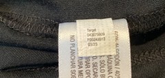 5XL-Tall T-Shirt Every Wear Tee Goodfellow & Co. V Neck Short Sleeve Black- Soft