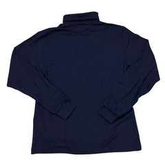 Vintage Eddie Bauer Turtleneck Mens Medium Blue Single Stitch 90s Old Money USA