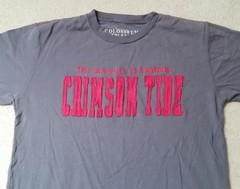 ALABAMA CRIMSON TIDE UNIVERSITY OF ALABAMA Colosseum Athletics T-Shirt Men’s MED