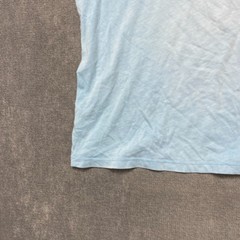 Banana Republic T-Shirt Mens Large Blue Short Sleeve V-Neck Casual Pullover