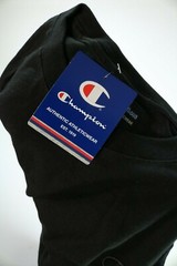 Mens Champion Athletic Wear Black Jersey T Shirt NEW! NWT