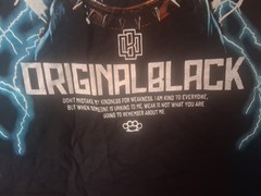 Mixed Brands Men’s Big & Tall Black Graphic Logo Crew Neck 3XL Lot of 2