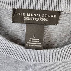 The Men’s Store at Bloomingdale’s Cashmere Blend Sweater Tee L Eeyore Pullover
