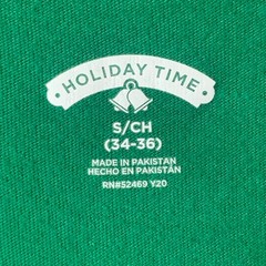 Holiday Time Men’s Elf Graphic Print T-Shirt Ugly Christmas Holiday Small 34-36