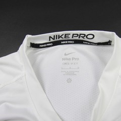 Nike Pro Dri-Fit Long Sleeve Shirt Men’s White Used L
