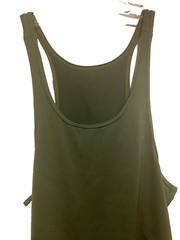 Super Body Men’s Tank Top Muscle NWOT Green Stretch Blend Medium – Weightlifting
