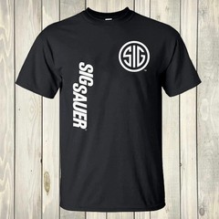 SIG Inspired Tactical Firearms Logo T-Shirt Military Style Gift Tee
