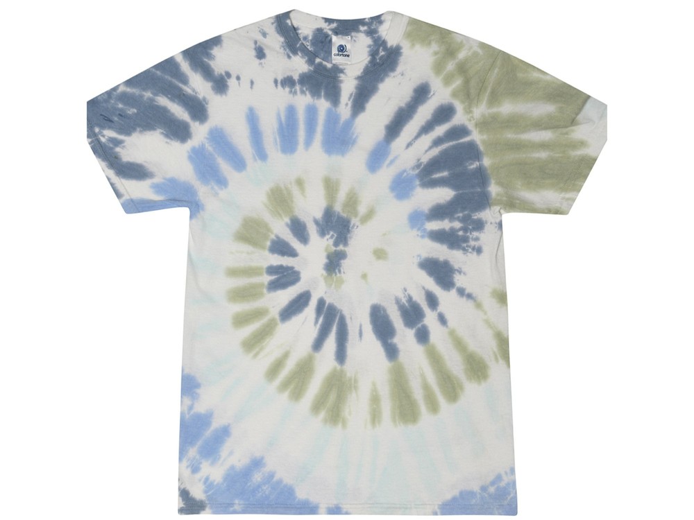 Grand Canyon Spiral Tie Dye T-Shirts S M L XL 2XL 3XL Cotton Colortone
