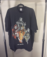 Warren Lotas Four Horsemen Graphic Print Black Tee Men’s XL Cotton Crew Neck