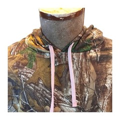 Realtree Hoodie Unisex Hooded Sweatshirt Camouflage XL/XG (16/18) Pink Interior