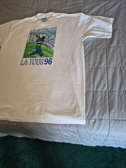 Vintage World Cup Cricket Champions Sri Lanka XL LA TOUR 96 Signatures On Back